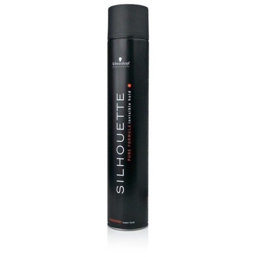 Schwarzkopf Silhouette Lakier Bardzo Mocny Czarny 750ml