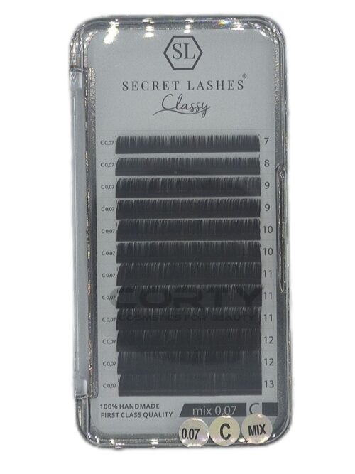 RZĘSY CLASSY B 0,05 10mm SECRET LASHES
