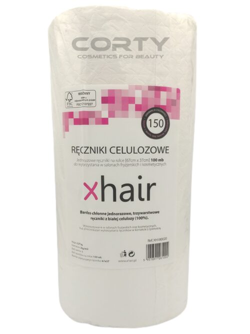 Xhair Ręczniki Fryzjerskie Celul. 67x37cm 150szt.