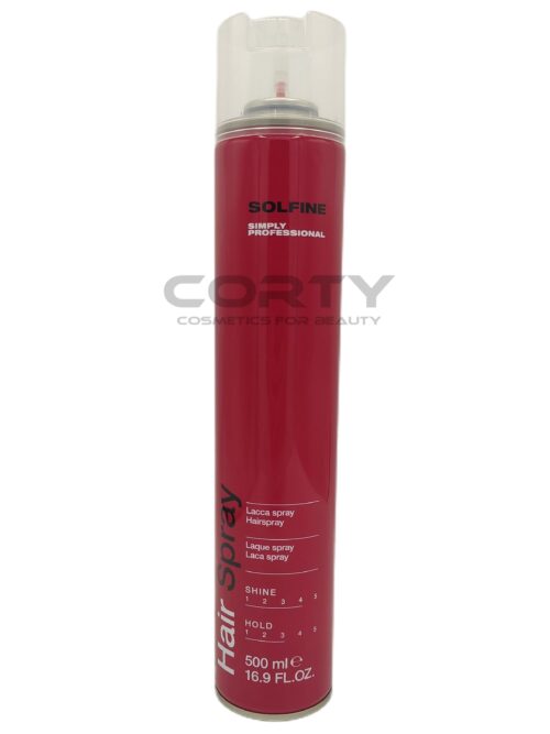 Solfine Lakier Do Stylizacji Włosów 500 ml