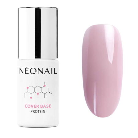 NEONAIL Lakier hybrydowy 7,2 ml - Cover Base Protein Light Nude
